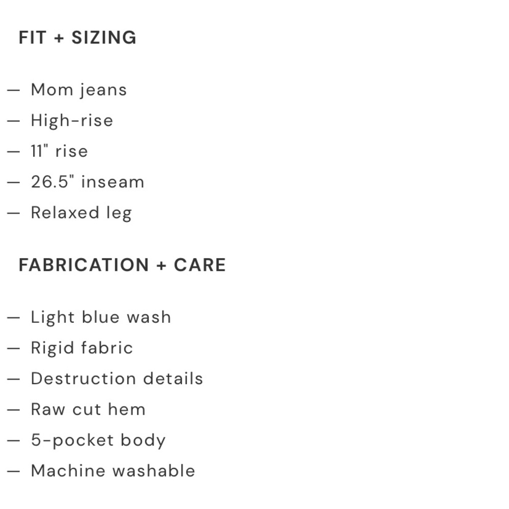 Pacsun Mermaid Mom Jeans - Picture 7 of 7